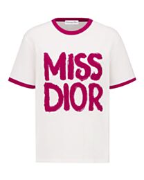 Christian Dior Women's Miss Dior Graffiti Motif T-Shirt 