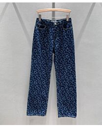 Chanel Women's Floral Print Jeans 