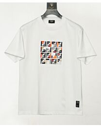 Fendi FF Pop Gloss Graphic Print T-Shirt