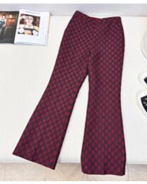 Gucci Women's GG Jacquard Trousers 