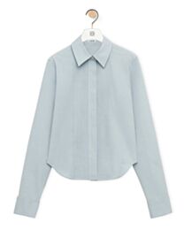 Loewe Women's Pleated Shirt In Cotton 