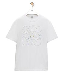 Loewe Women's Relaxed Fit T-shirt In Cotton 