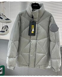 Moncler X Pharrell William Men's Genius Down Jacket Gray