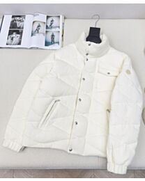 Moncler Women's Kaver Short Down Jacket Cream