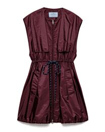 Prada Women's Re-Nylon Mini-dress Mauve