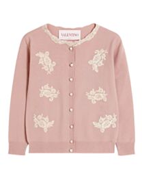 Valentino Women's Embroidered Cardigan 