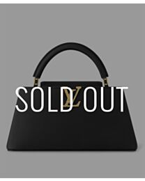 Louis Vuitton Capucines East-West MM M24664 Black