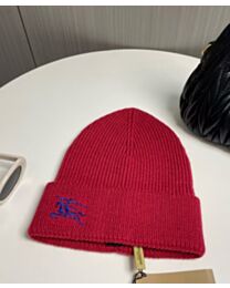 Burbbery Warm Knitted Hat Red