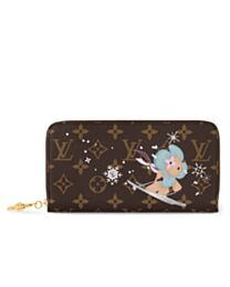 Louis Vuitton Zippy Wallet M12223 Brown