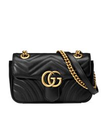 Gucci GG Marmont Mini Shoulder Bag 446744 Black