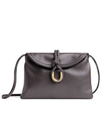 Bottega Veneta Small Liberta Dark Coffee