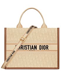 Christian Dior Medium Dior Book Tote Apricot