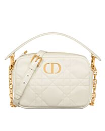 Christian Dior Small Dior Caro Top Handle Camera Bag 