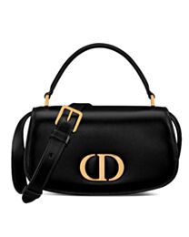 Christian Dior Small 30 Montaigne Avenue Top Handle Bag Black