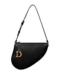 Christian Dior Saddle Rodeo Pouch Black