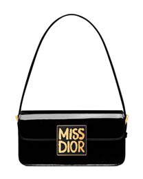 Christian Dior Miss Dior Flap Bag Black