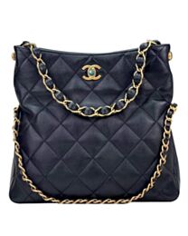 Chanel 22 Handbag AS3136 Black