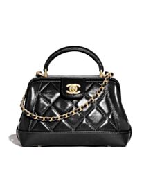 Chanel Mini Bag With Top Handle AS4958 Black