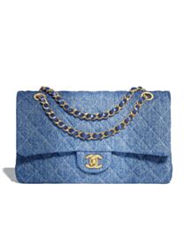 Chanel Classic 11.12 Handbag A01112 Blue