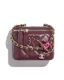 Chanel Clutch With Chain AP3941 Mauve