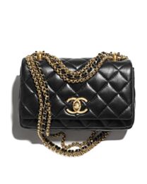 Chanel Mini Flap Bag AS4972 Black