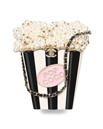 Chanel Popcorn Minaudiere AS5217 Black