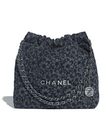 Chanel 22 Small Handbag AS3260 Black