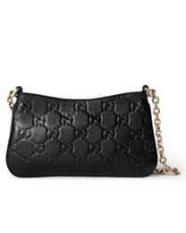 Gucci GG Emblem Super Mini Bag 815278 Black