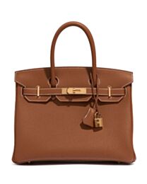 Hermes Birkin 30 Togo Leather Bag 