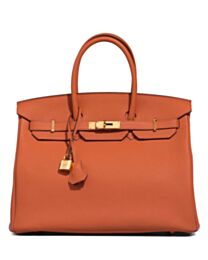 Hermes Birkin 35 Togo Leather Bag 