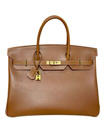 Hermes Birkin 40cm Swift Leather Coffee