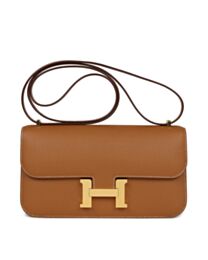 Hermes Constance Elan Long Clutch Etoupe Epsom