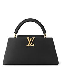 Louis Vuitton Capucines East-West MM M24664 Black