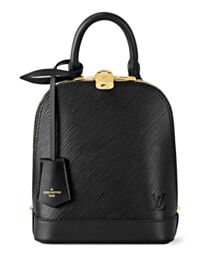 Louis Vuitton Alma Backpack M25103 Black