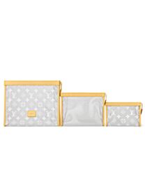 Louis Vuitton Trio Poche Toilette M11390 Apricot