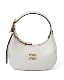 Miumiu Leather Hobo Bag 5BP084 
