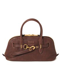 Miumiu Aventure Nappa Leather Top-handle Bag 