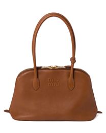 Miumiu Leather Bag Coffee