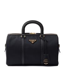 Prada Fever-Edition recycled nylon and Safiano leather tote