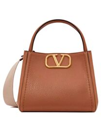 Valentino Garavani Alltime Medium Handbag In Grainy Calfskin 