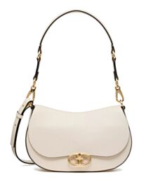 Valentino Small Valentino Garavani Ohval Shoulder Bag In Nappa Calfskin 