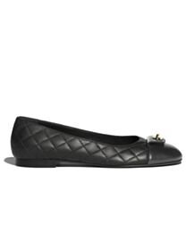 Chanel Women's Ballet Flats G45879 Black