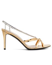 Gucci Women's Crystal Chain Sandal 794313 