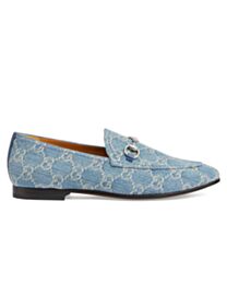 Gucci Women's Jordaan Loafer 7715912 Blue