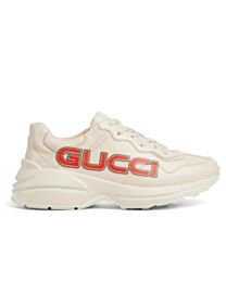 Gucci Unisex Rhyton Sneaker 7989192 White