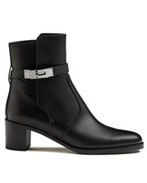 Hermes Women's Frenchie 50 Ankle Boot Black