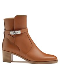 Hermes Women's Frenchie 50 Ankle Boot Coffee