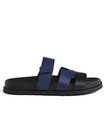 Hermes Unisex Chypre Sandal Dark Blue