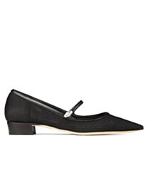 Jimmy Choo Women's Carolyn Flat Black