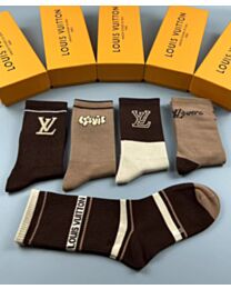 Louis Vuitton Cotton Socks Set